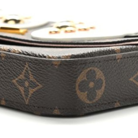 LOUIS VUITTON Monogram Lovely Birds Pochette Felicie Chain Wallet Purse - Picture 3 of 12